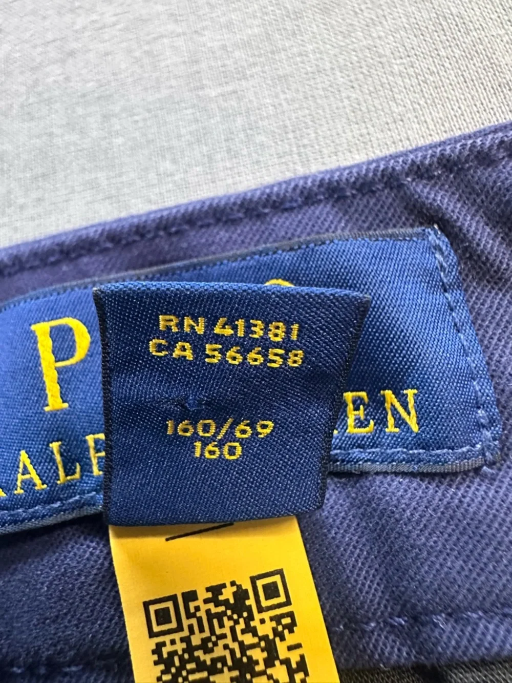 Polo Ralph Lauren Classic Chino Navy Shorts‎